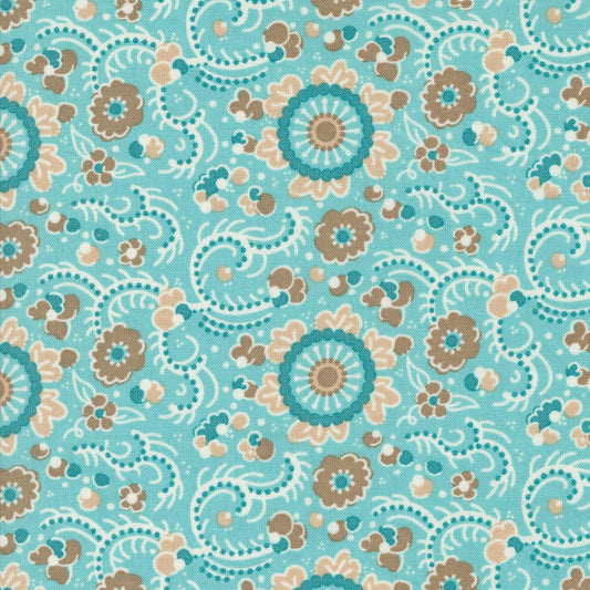 Sunday Brunch Mint Tea Blintz Florals by BasicGrey for Moda Fabrics - 30751 13