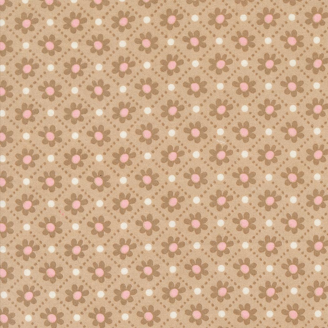 Sunday Brunch Tea Pastry Small Floral Check by BasicGrey for Moda Fabrics - 30754 11