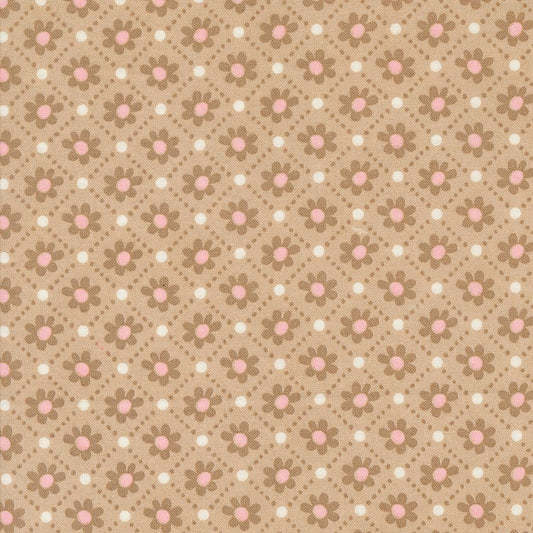 Sunday Brunch Tea Pastry Small Floral Check by BasicGrey for Moda Fabrics - 30754 11