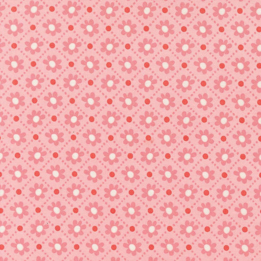 Sunday Brunch Bellini Pastry Small Floral Check by BasicGrey for Moda Fabrics - 30754 13