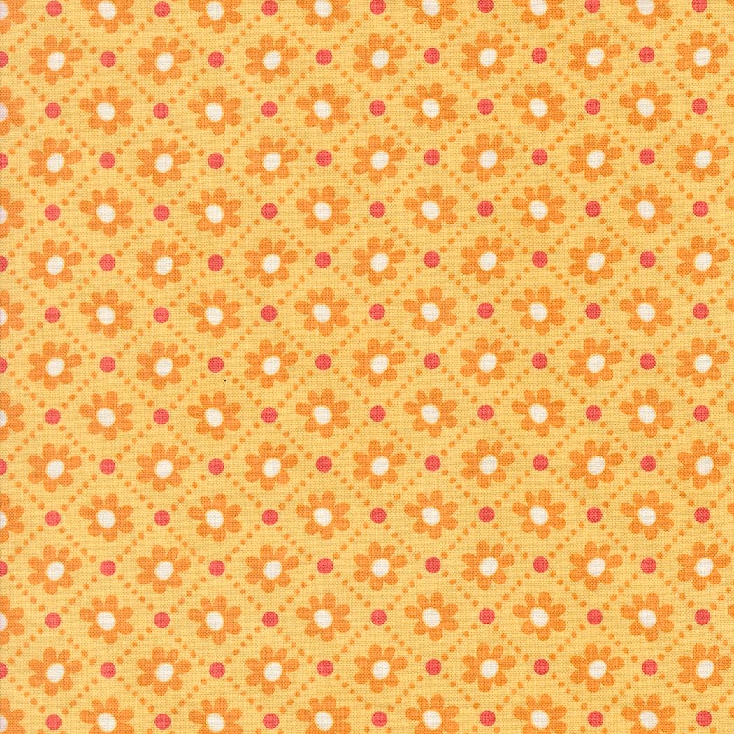 Sunday Brunch Mimosa Pastry Small Floral Check by BasicGrey for Moda Fabrics - 30754 15