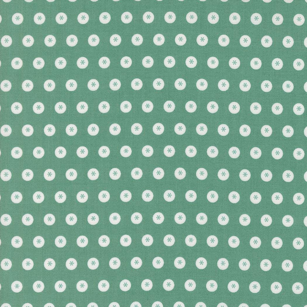 Raspberry Summer Teal Dots Dots by Sherri & Chelsi for Moda Fabrics - 37692 19