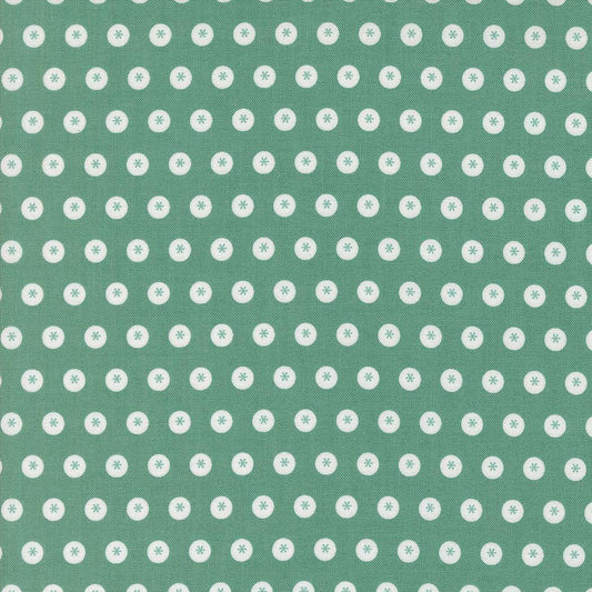 Raspberry Summer Teal Dots Dots by Sherri & Chelsi for Moda Fabrics - 37692 19