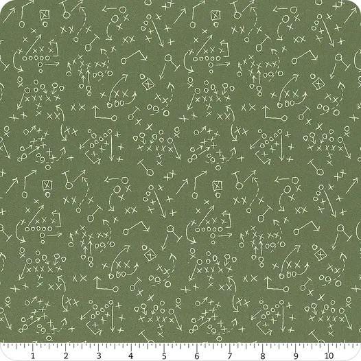 Fall Is For Football Play Board Green by Camelot Fabrics - 49230702-01