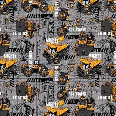 Tonka Construction Trucks Grey by Camelot Collection - 95060404-01