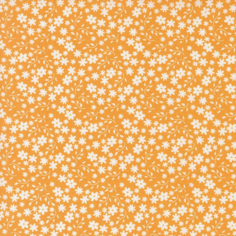 Raspberry Summer Apricot Blossom Small Floral by Sherri & Chelsi for Moda Fabrics - 37693 14