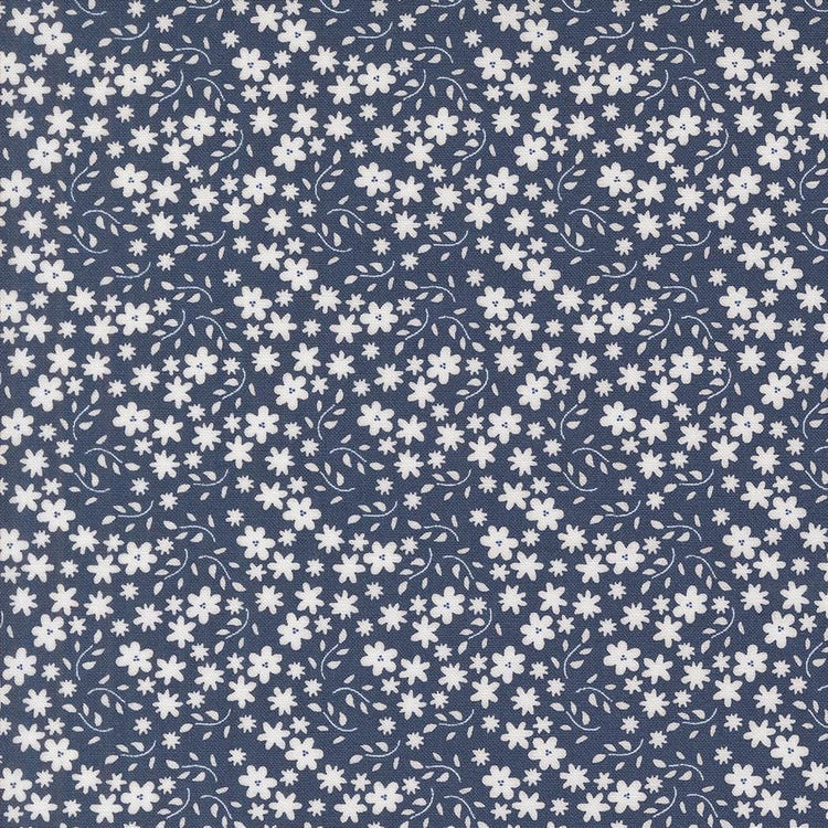 Raspberry Summer Blueberry Blossom Small Floral by Sherri & Chelsi for Moda Fabrics - 37693 20