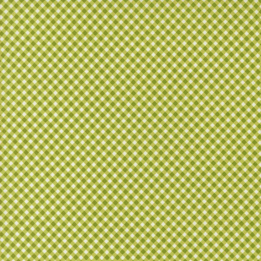 Raspberry Summer Lime Gingham Checks and Plaids by Sherri & Chelsi for Moda Fabrics - 37697 17