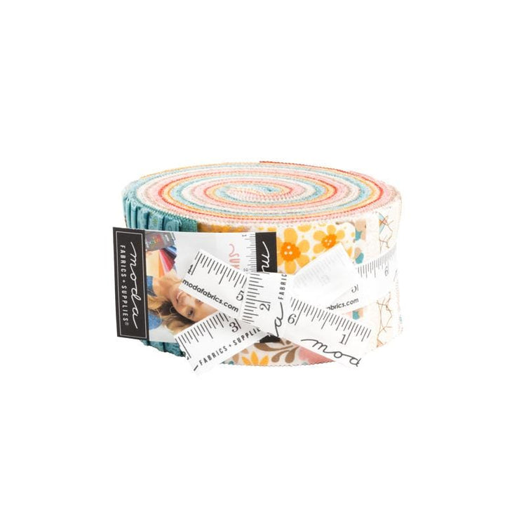 Sunday Brunch Jelly Roll by BasicGrey for Moda Fabrics - 30750JR - 40 pieces