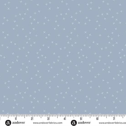 Crisscross Periwinkle by Andover Fabrics - A-1345-B4