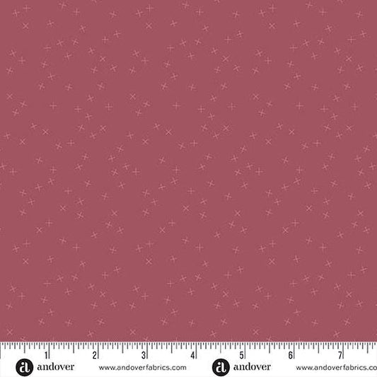 Crisscross Raspberry by Andover Fabrics - A-1345-E