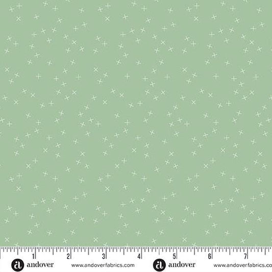Crisscross Celery by Andover Fabrics - A-1345-G