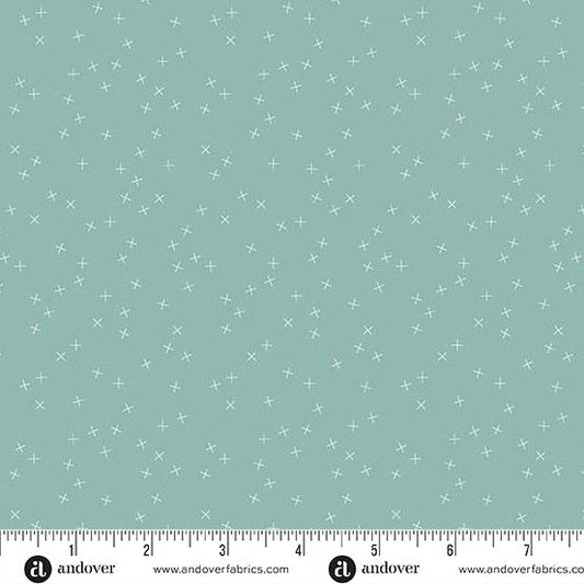 Crisscross Eucalyptus by Andover Fabrics - A-1345-LT