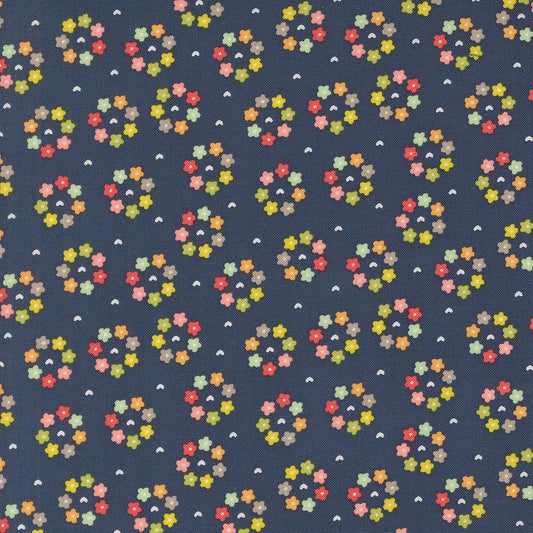 Raspberry Summer Blueberry Rosy Small Floral by Sherri & Chelsi for Moda Fabrics - 37695 20