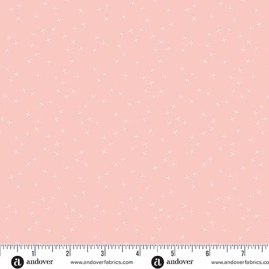 Crisscross Cherry Blossom by Andover Fabrics - A-1345-LR