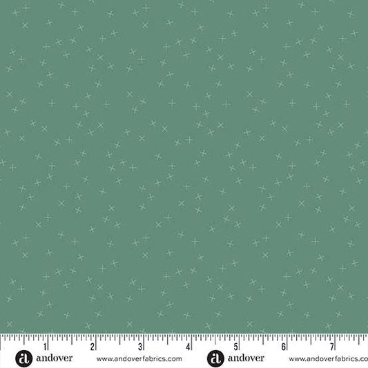 Crisscross Sage by Andover Fabrics - A-1345-T