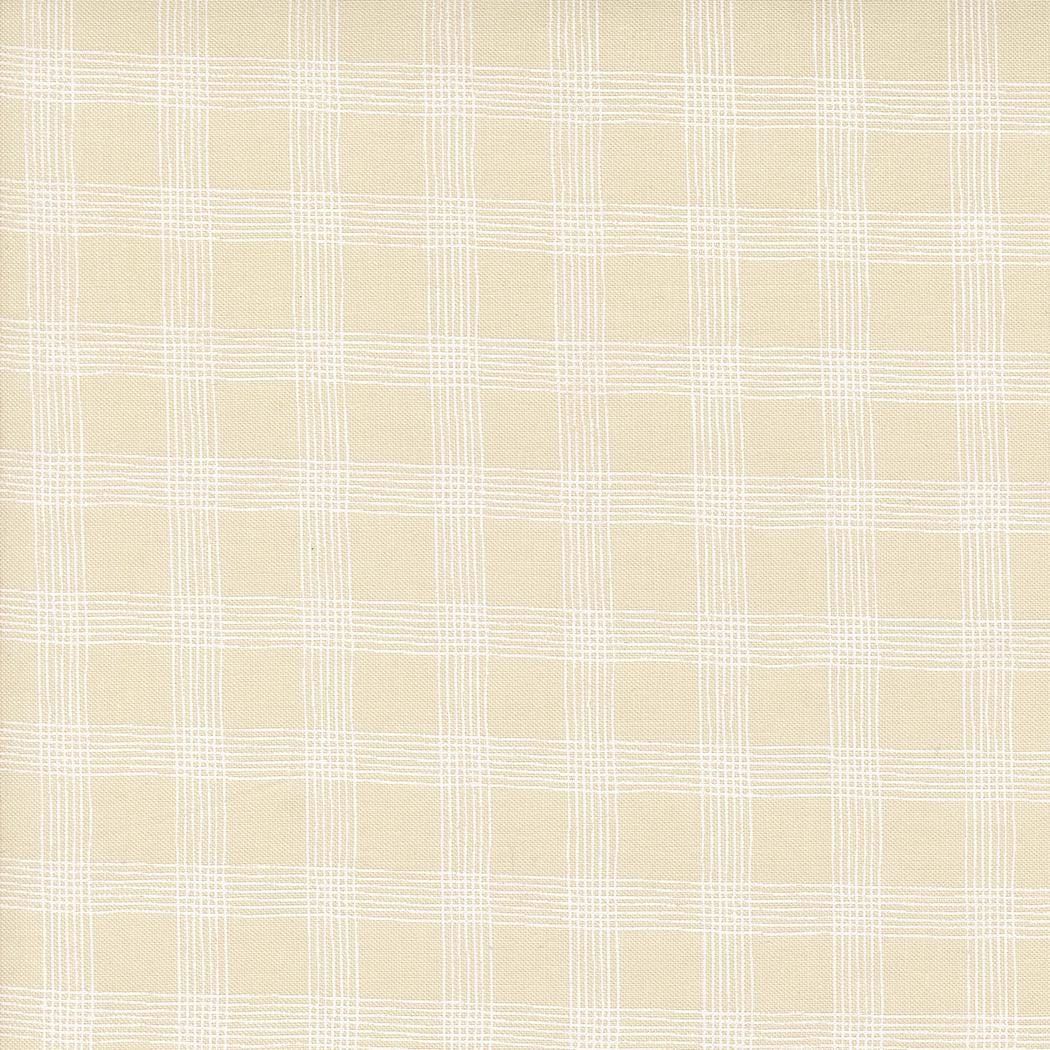 Threads Porcelain White Plaid Checks and Plaids by Sweetwater for Moda Fabrics - 55684 21