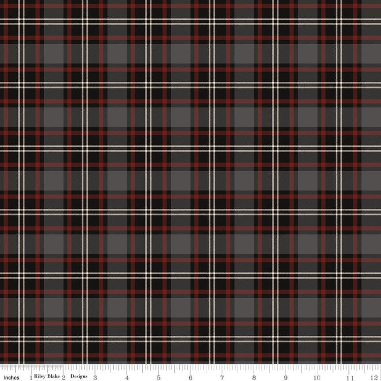 Pine Grove Plaid Black by Riley Blake Designs - C15935-BLACK