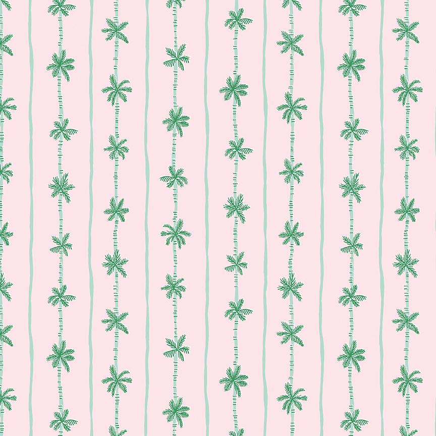 Forever Neverland Palm Stripe Pink by Jill Howarth for Riley Blake Designs - C15906-PINK