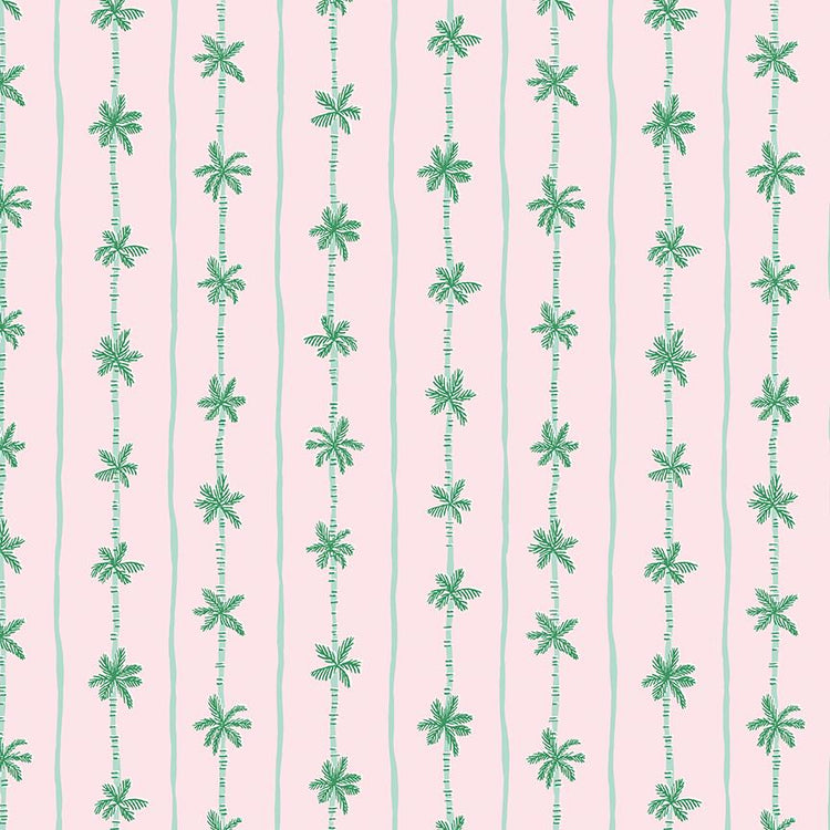 Forever Neverland Palm Stripe Pink by Jill Howarth for Riley Blake Designs - C15906-PINK