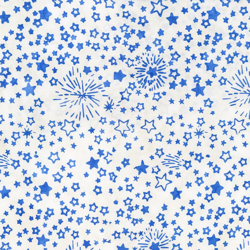 Let Freedom Reign Expressions Batiks Let Freedom Reign Blueprint Matte for Riley Blake Designs - BT23197-293