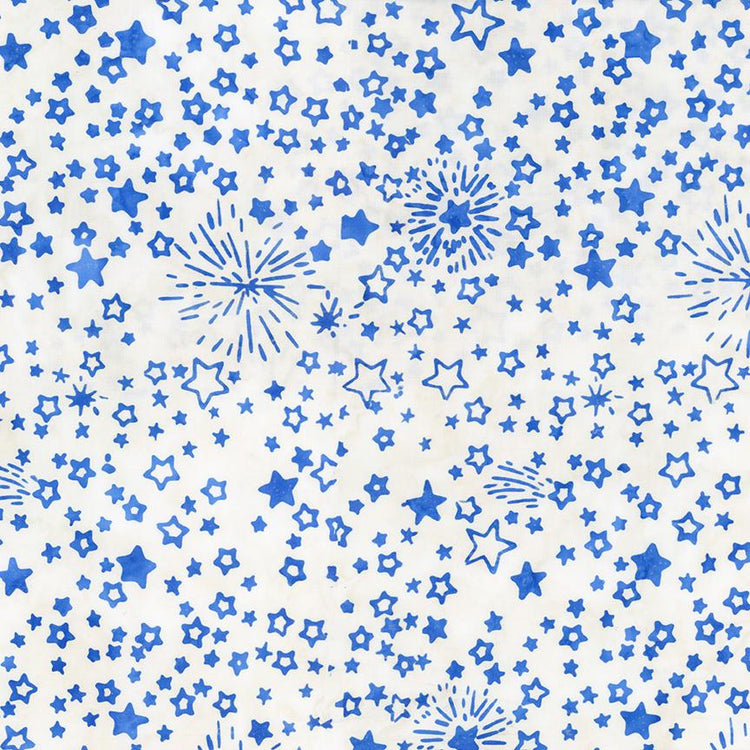 Let Freedom Reign Expressions Batiks Let Freedom Reign Blueprint Matte for Riley Blake Designs - BT23197-293