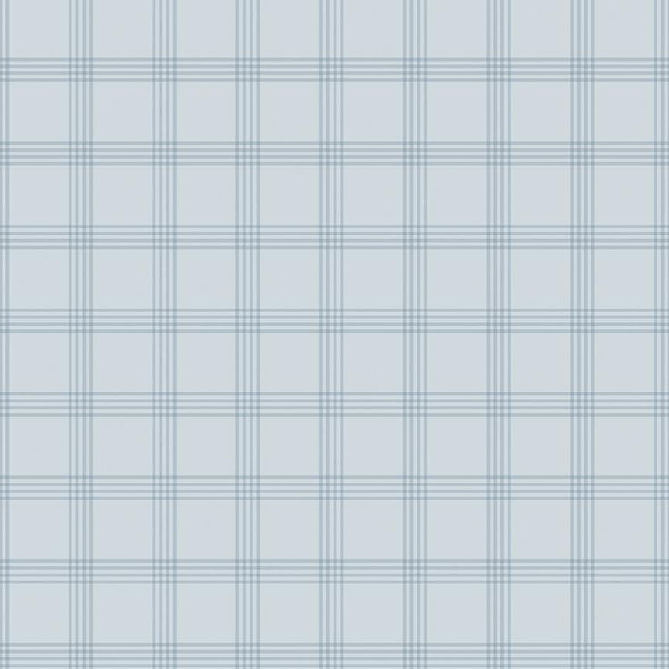 Till the Cows Come Home Plaid Blue Flannel by The RBD Designers for Riley Blake Design - F16112-BLUE