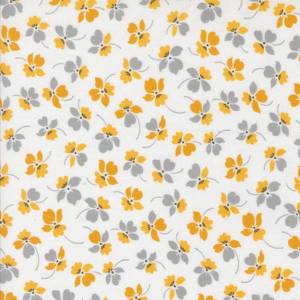 Color Crush Flourish Florals Off White Honey by V and Co. Vanessa Christenson for Moda Fabrics - 10882 11