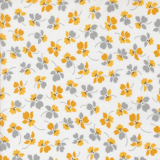 Color Crush Flourish Florals Off White Honey by V and Co. Vanessa Christenson for Moda Fabrics - 10882 11