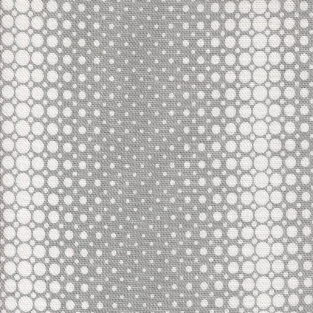 Color Crush Vibes Dots and Stripes Silver by V and Co. Vanessa Christenson for Moda Fabrics - 10885 13