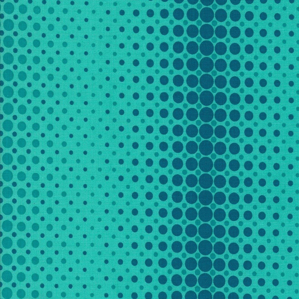 Color Crush Vibes Dots and Stripes Aqua by V and Co. Vanessa Christenson for Moda Fabrics - 10885 17