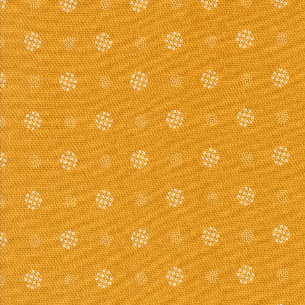 Color Crush Mod Dot Dots Honey by V and Co. Vanessa Christenson for Moda Fabrics - 10886 47