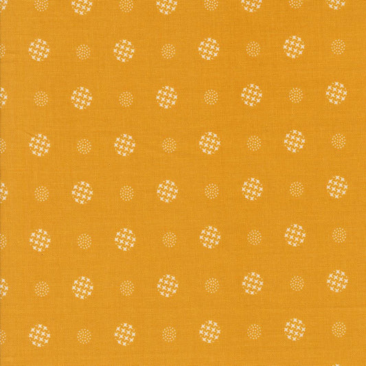 Color Crush Mod Dot Dots Honey by V and Co. Vanessa Christenson for Moda Fabrics - 10886 47