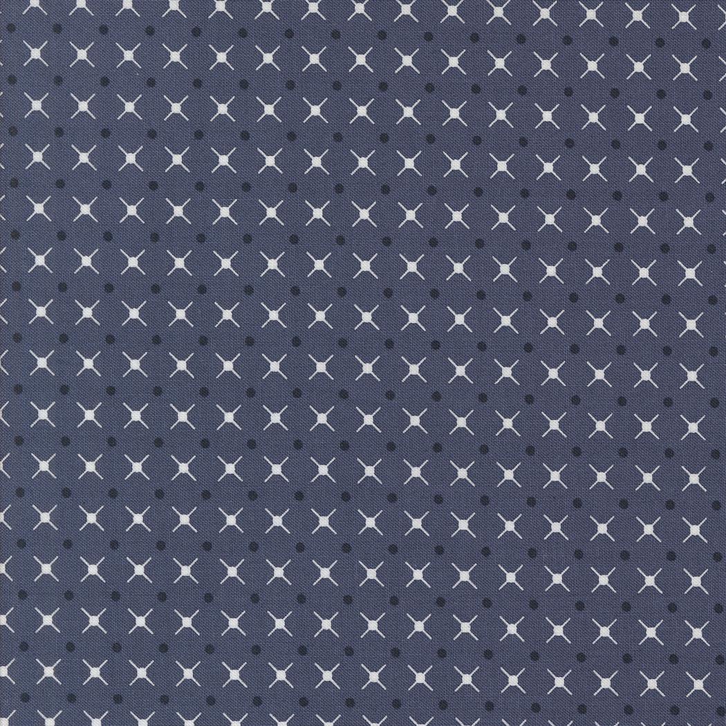 Color Crush X and O Blenders Dot Indigo by V and Co. Vanessa Christenson for Moda Fabrics - 10887 14