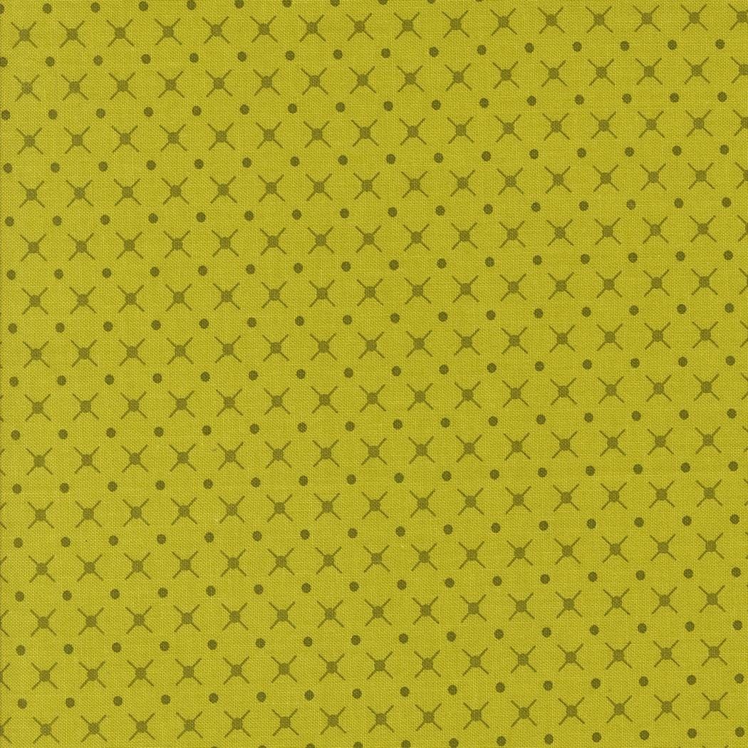 Color Crush X and O Blenders Dot Lime by V and Co. Vanessa Christenson for Moda Fabrics - 10887 19