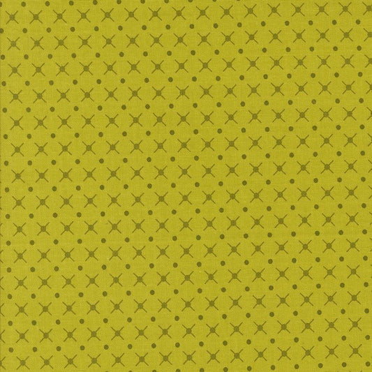 Color Crush X and O Blenders Dot Lime by V and Co. Vanessa Christenson for Moda Fabrics - 10887 19