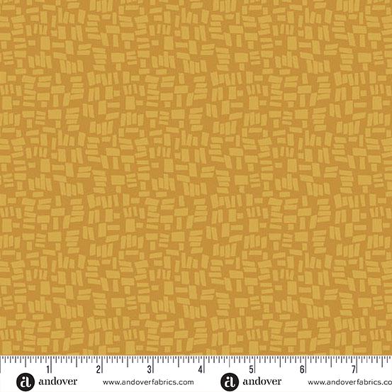 Conway Cottage Golden Cobblestone by Karen Lewis Textiles for Andover Fabrics - A-1421-Y