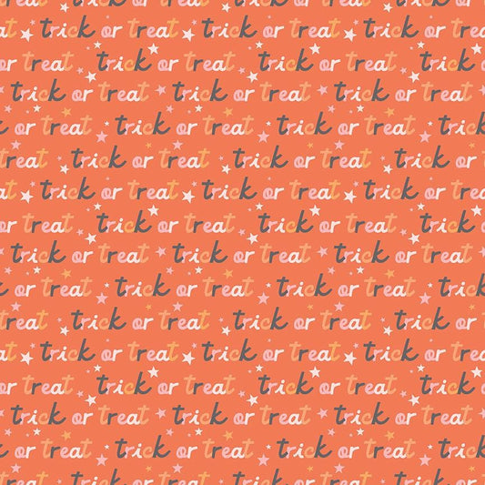 Hey Pumpkin Trick or Treat Orange by My Mind's Eye for Riley Blake Designs - C16034-ORANGE