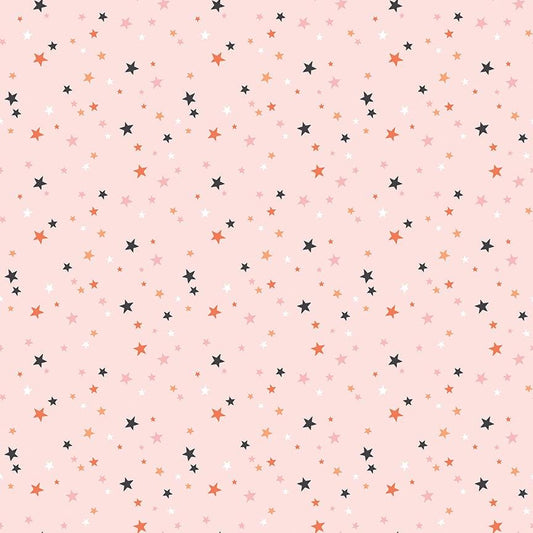 Hey Pumpkin Stars Blush by My Mind's Eye for Riley Blake Designs - C16037-BLUSH