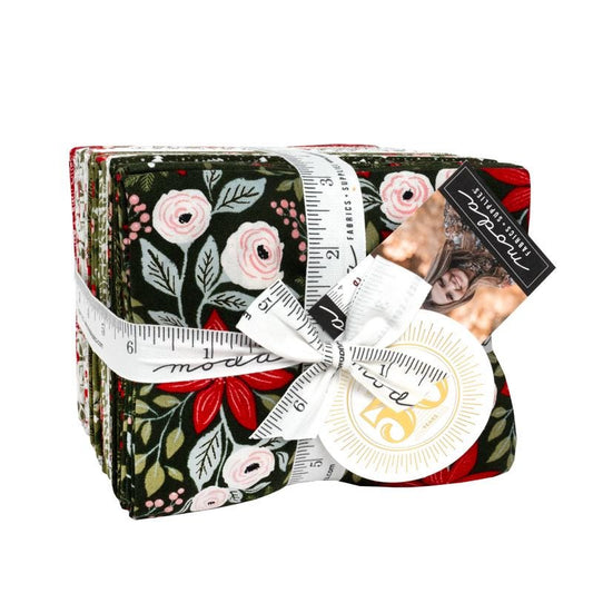 Berry And Pine Fat Quarter Bundle by Lella Boutique for Moda Fabrics - 5240AB - 32 pieces