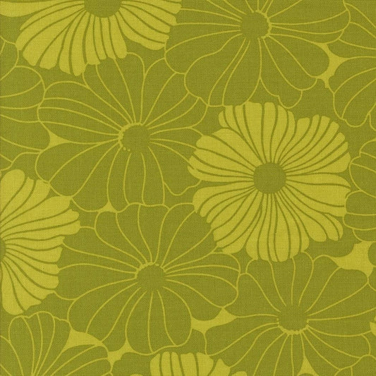 Color Crush Bloom Florals Zest by V and Co. Vanessa Christenson for Moda Fabrics - 10880 18