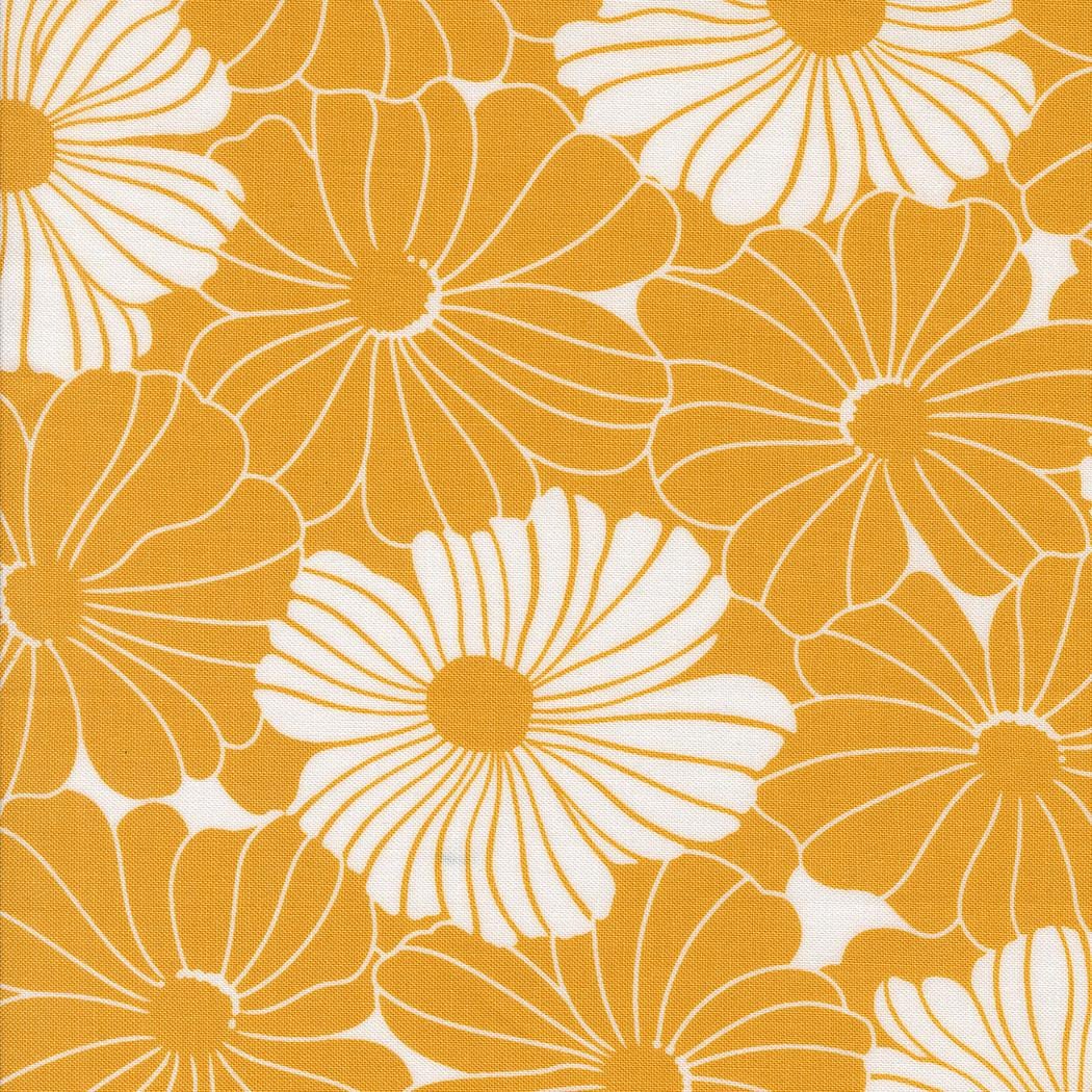 Color Crush Bloom Florals Honey by V and Co. Vanessa Christenson for Moda Fabrics - 10880 27