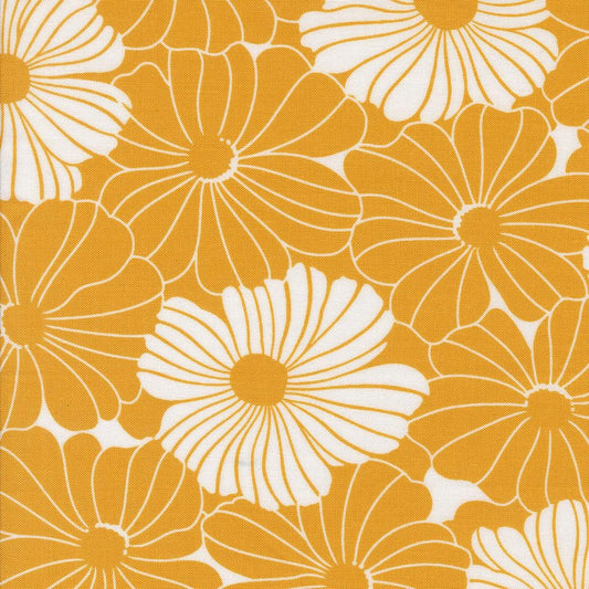 Color Crush Bloom Florals Honey by V and Co. Vanessa Christenson for Moda Fabrics - 10880 27