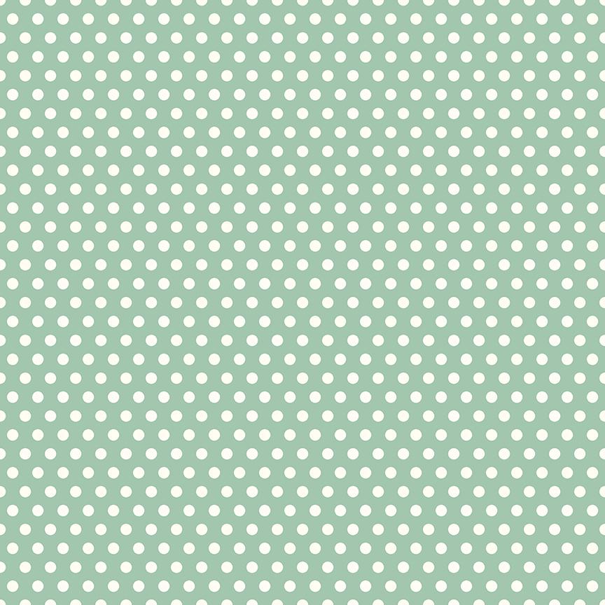 Sunsetridge Dots Seafoam by Minki Kim Textiles for Riley Blake Designs - C15735-SEAFOAM