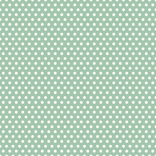 Sunsetridge Dots Seafoam by Minki Kim Textiles for Riley Blake Designs - C15735-SEAFOAM