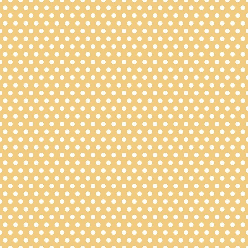 Sunsetridge Dots Honey by Minki Kim Textiles for Riley Blake Designs - C15735-HONEY