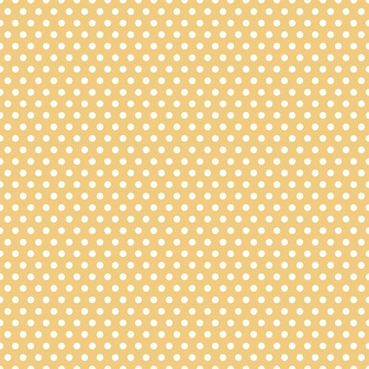Sunsetridge Dots Honey by Minki Kim Textiles for Riley Blake Designs - C15735-HONEY