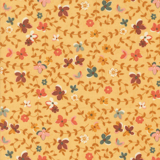 Acorn Hollow Maize Gather Florals by BasicGrey for Moda Fabrics - 30761 12