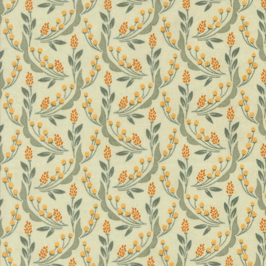 Acorn Hollow Mist Harvest Florals Wheat by BasicGrey for Moda Fabrics - 30763 20