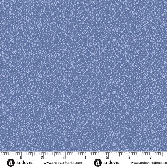 Freckles Cornflower Freckles by Karen Lewis Textiles for Andover Fabrics - A-1424-B